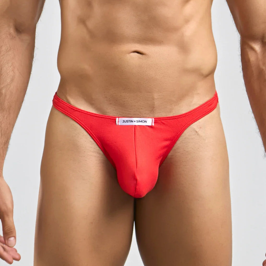 Justin + Simon Men’s PeachSkin Contour Thong