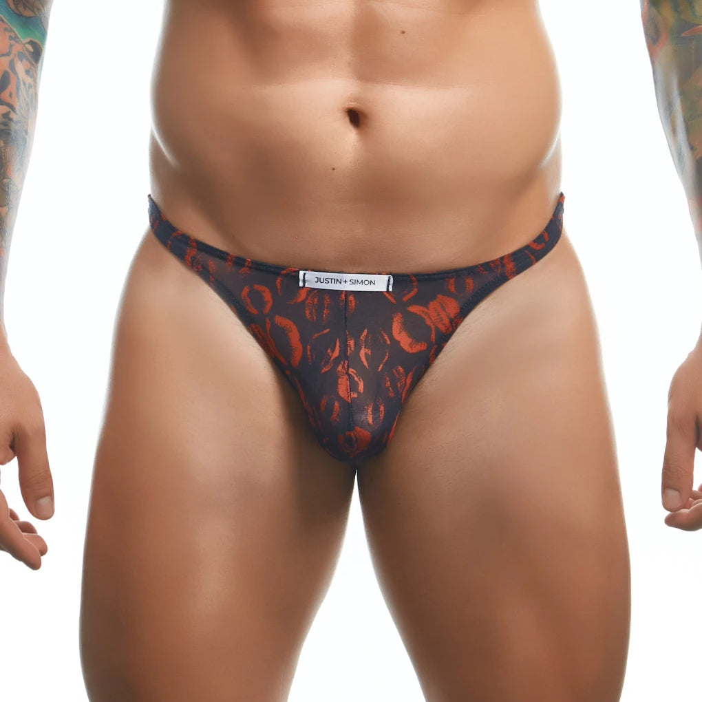 Mens Classic Thong Fun Prints by J+S