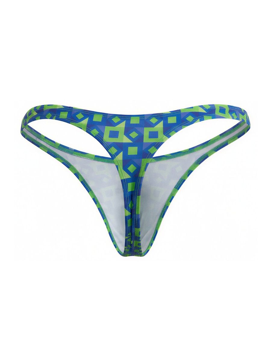 navy printed low-rise men's thong - CandyMan 99924 - view 2