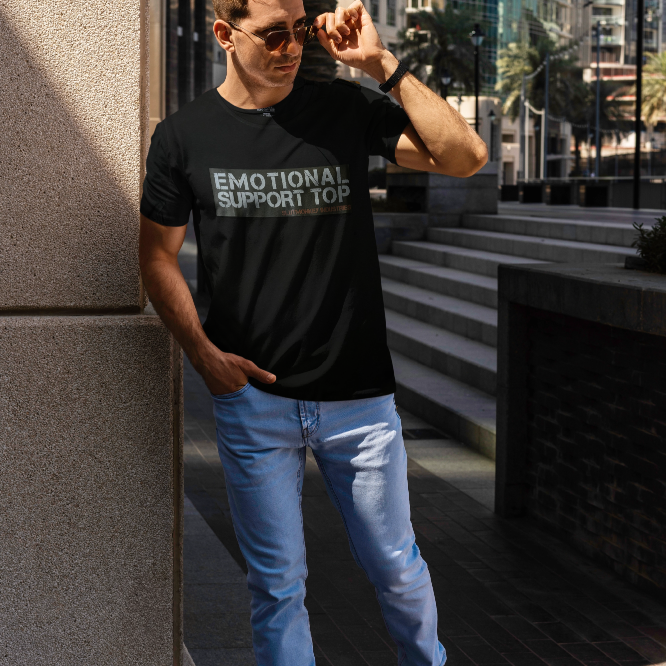T-SHIRT EMOTIONAL SUPPORT TOP