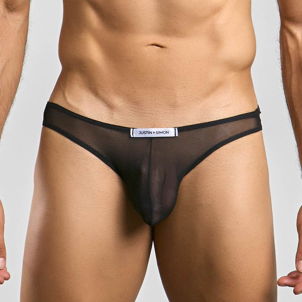 Mens Classic Bikini Mesh by J+S