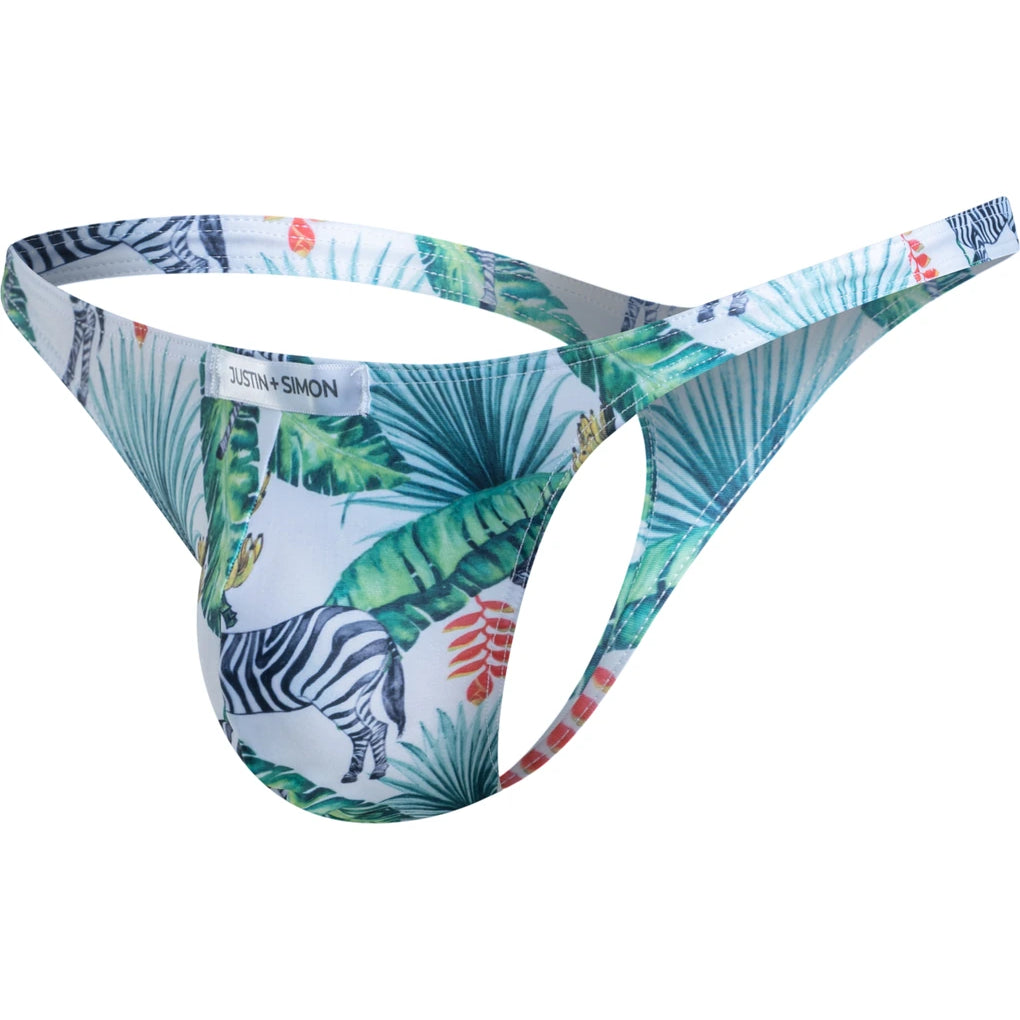 Mens Classic Thong Printed Collection Outlet by J+S