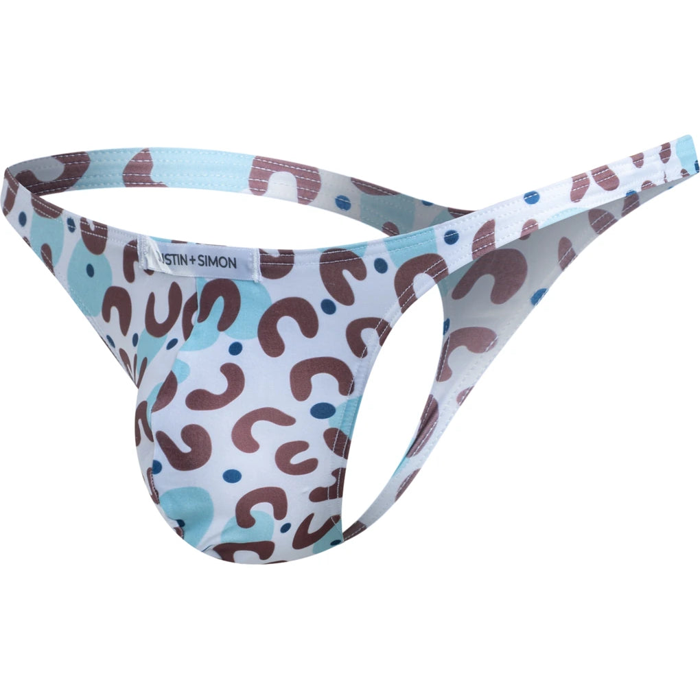 Mens Classic Thong Printed Collection Outlet by J+S