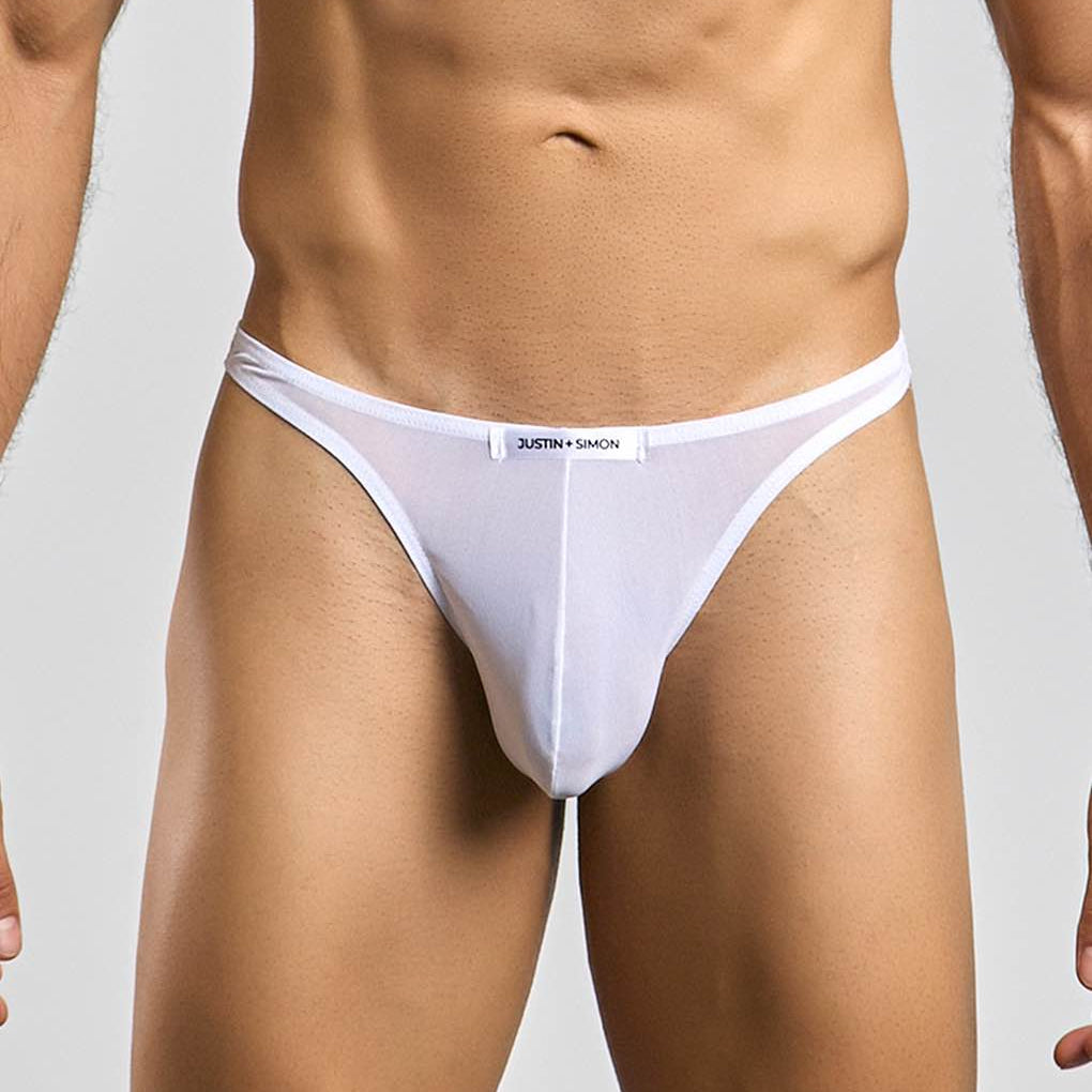 Mens Classic Thong Sheer by J+S