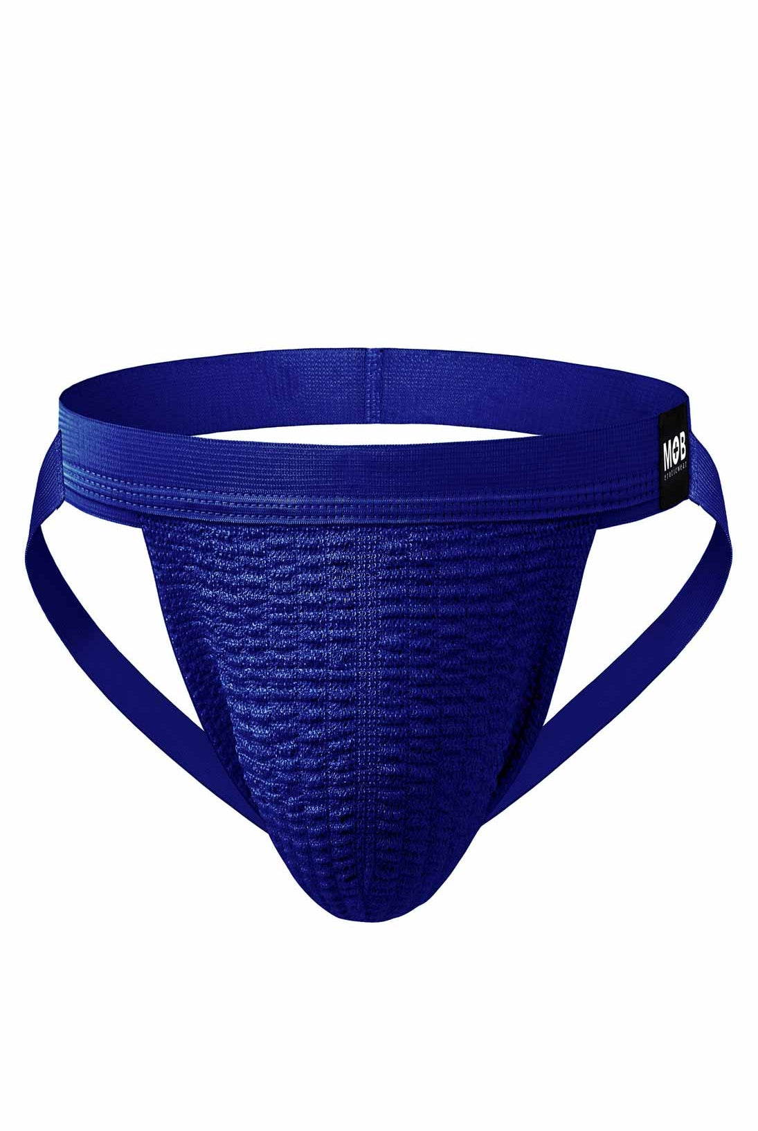 MOB Fetish Swim Jockstrap Blue 3D View
