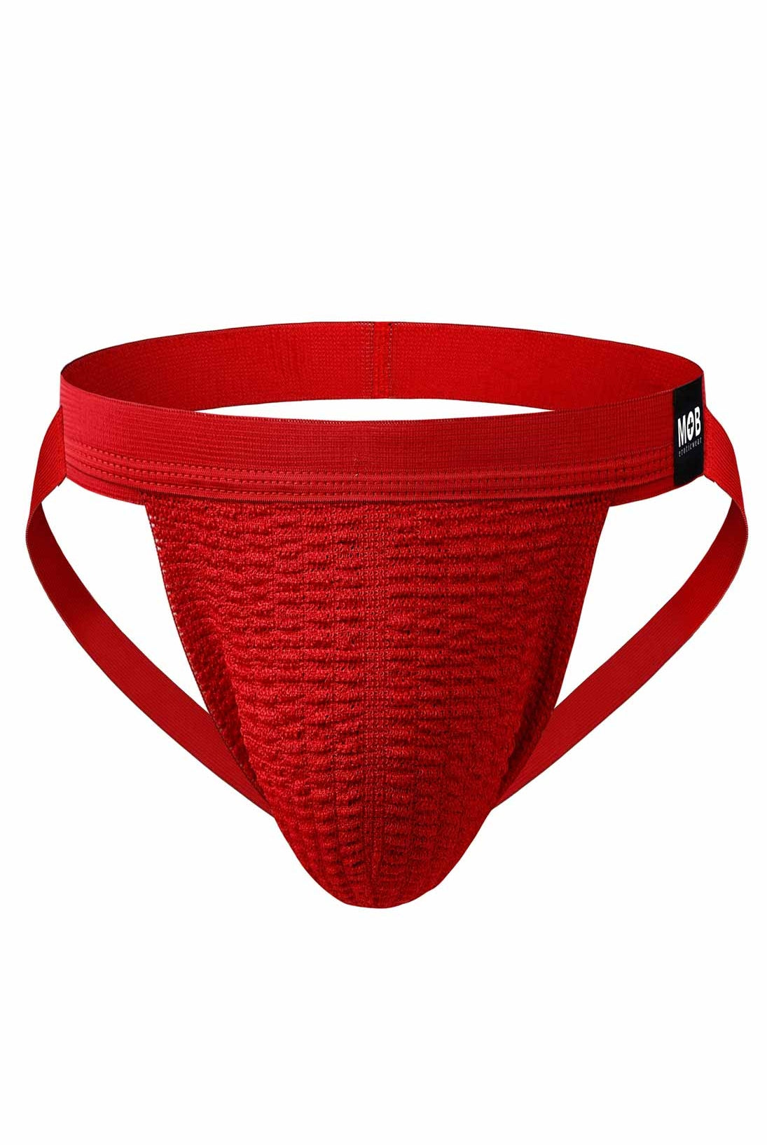 MOB Fetish Swim Jockstrap Red 3D View