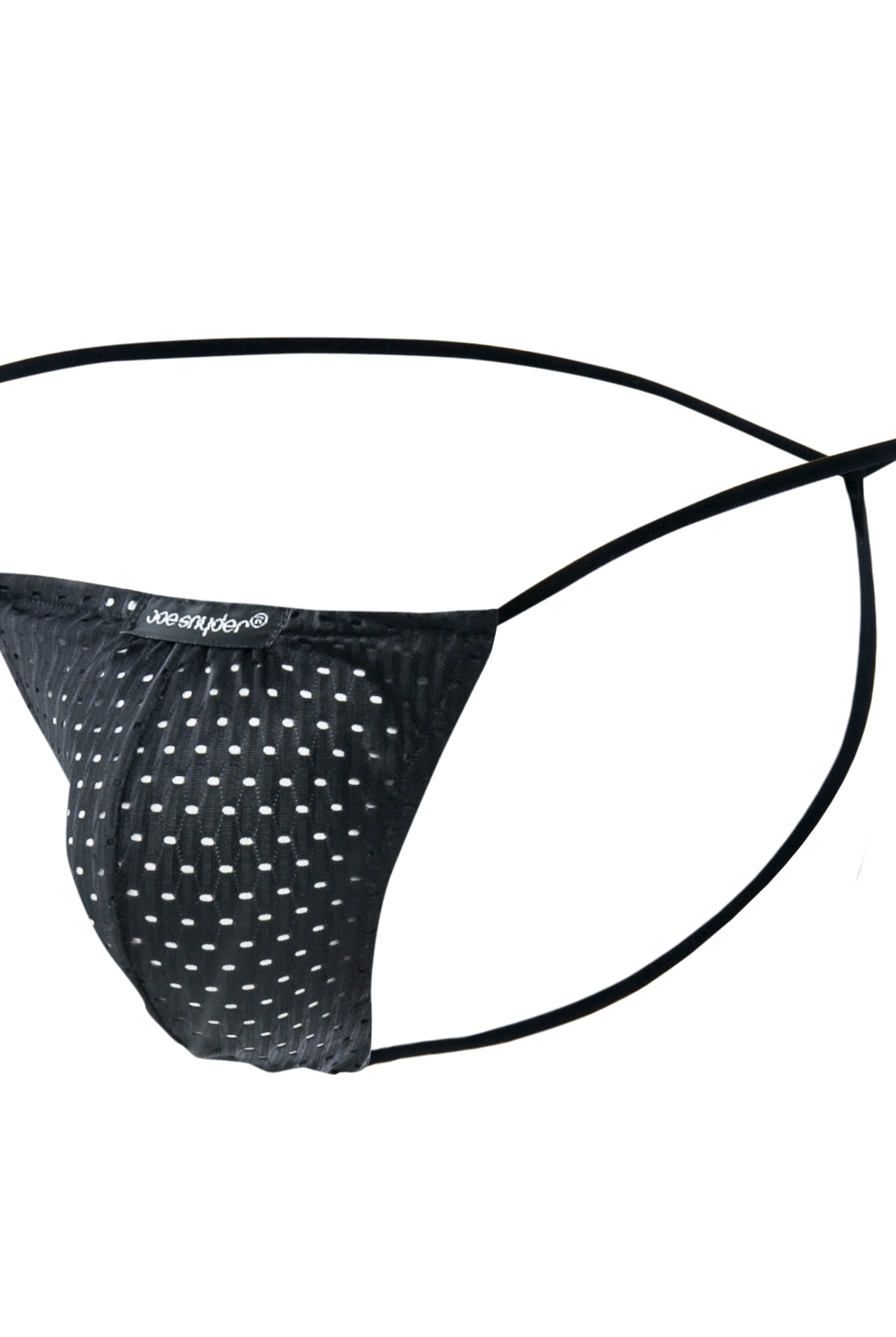 Joe Snyder G-String Holes-One Size-Black