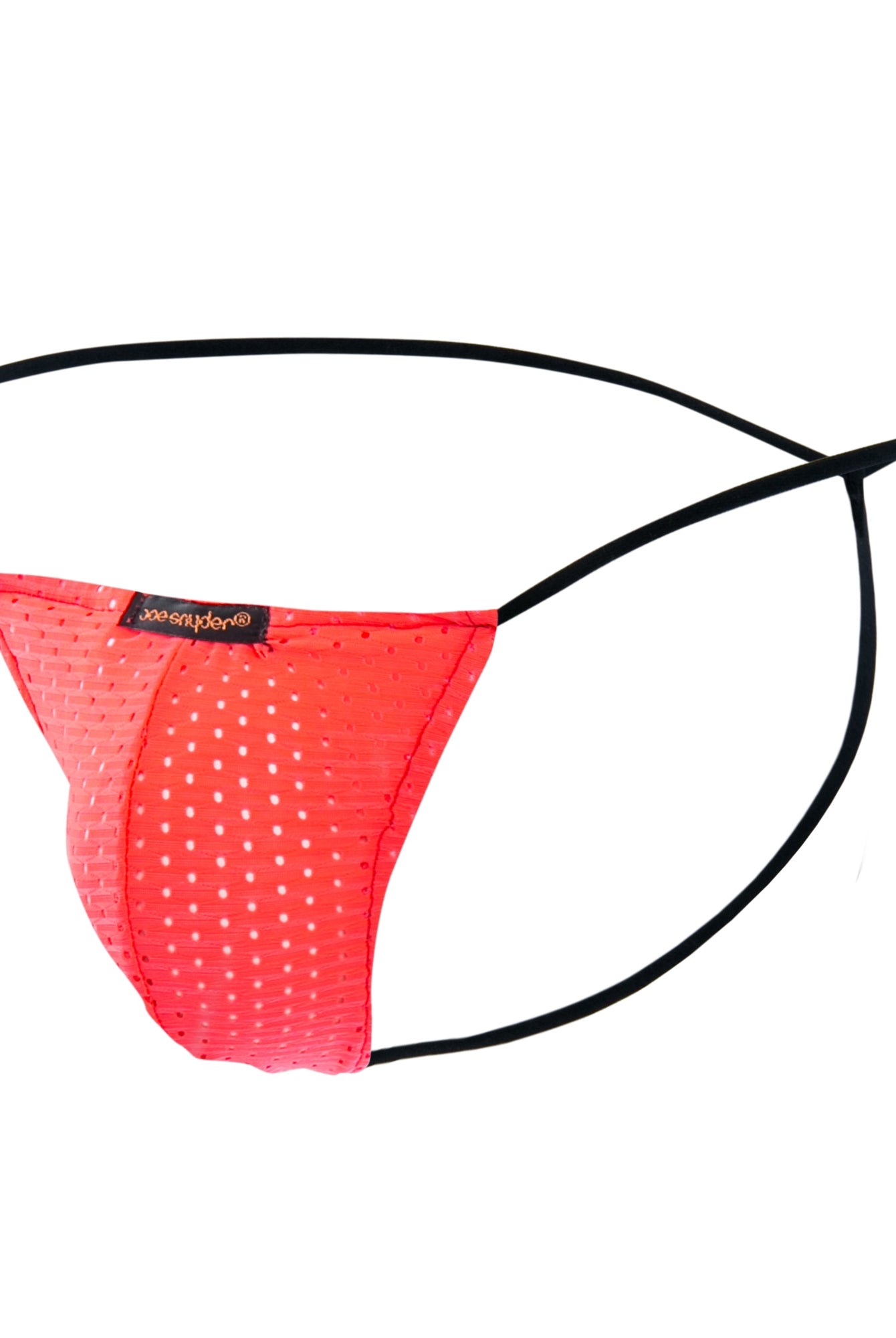 Joe Snyder G-String Holes-One Size-Coral