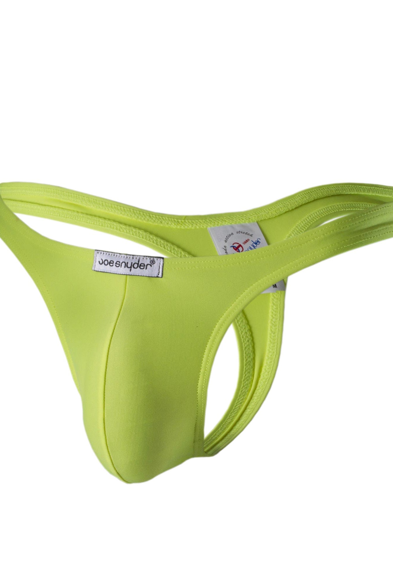 Joe Snyder Polyester Thong Yellow