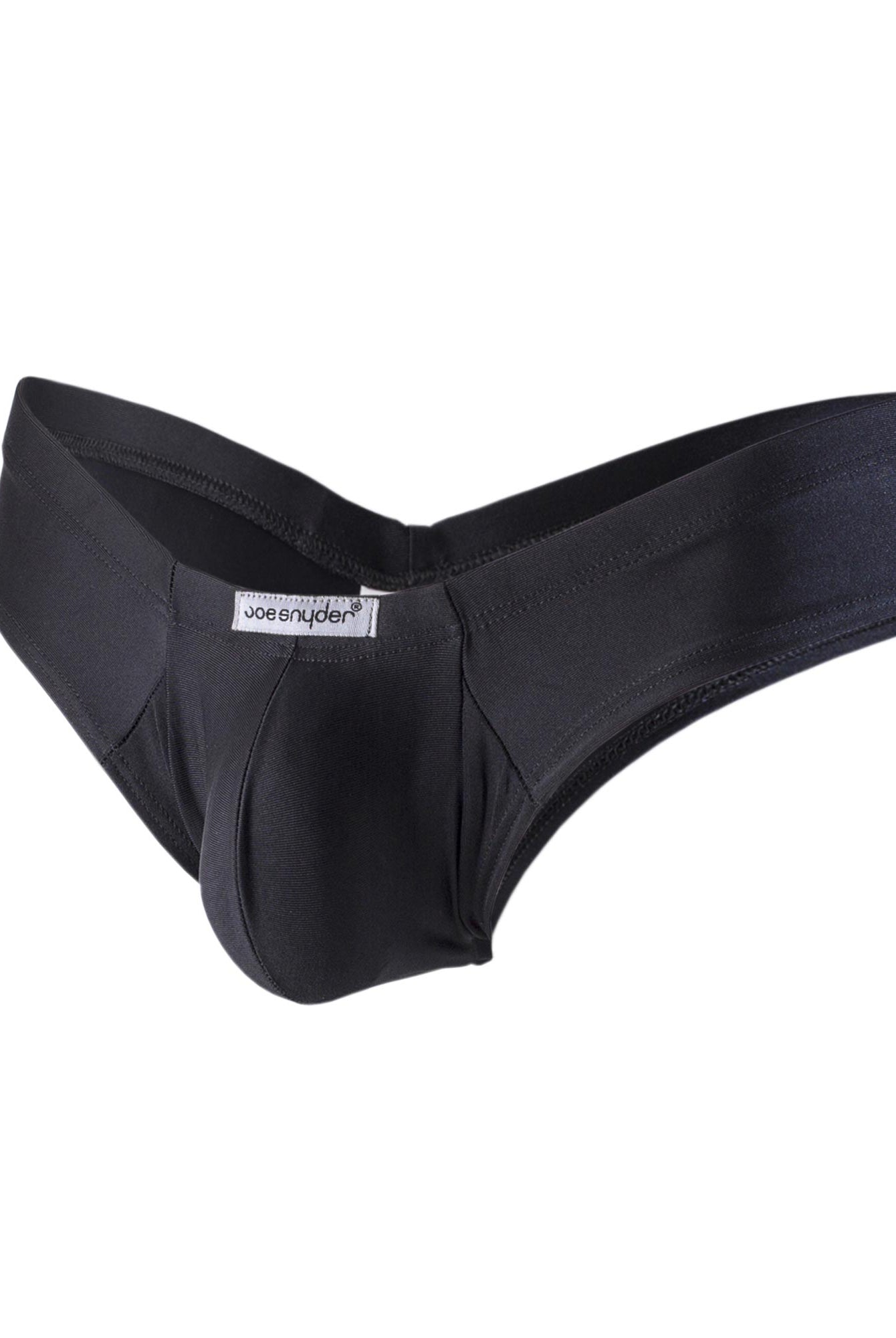 Joe Snyder Polyester Mini Cheek Black Back View