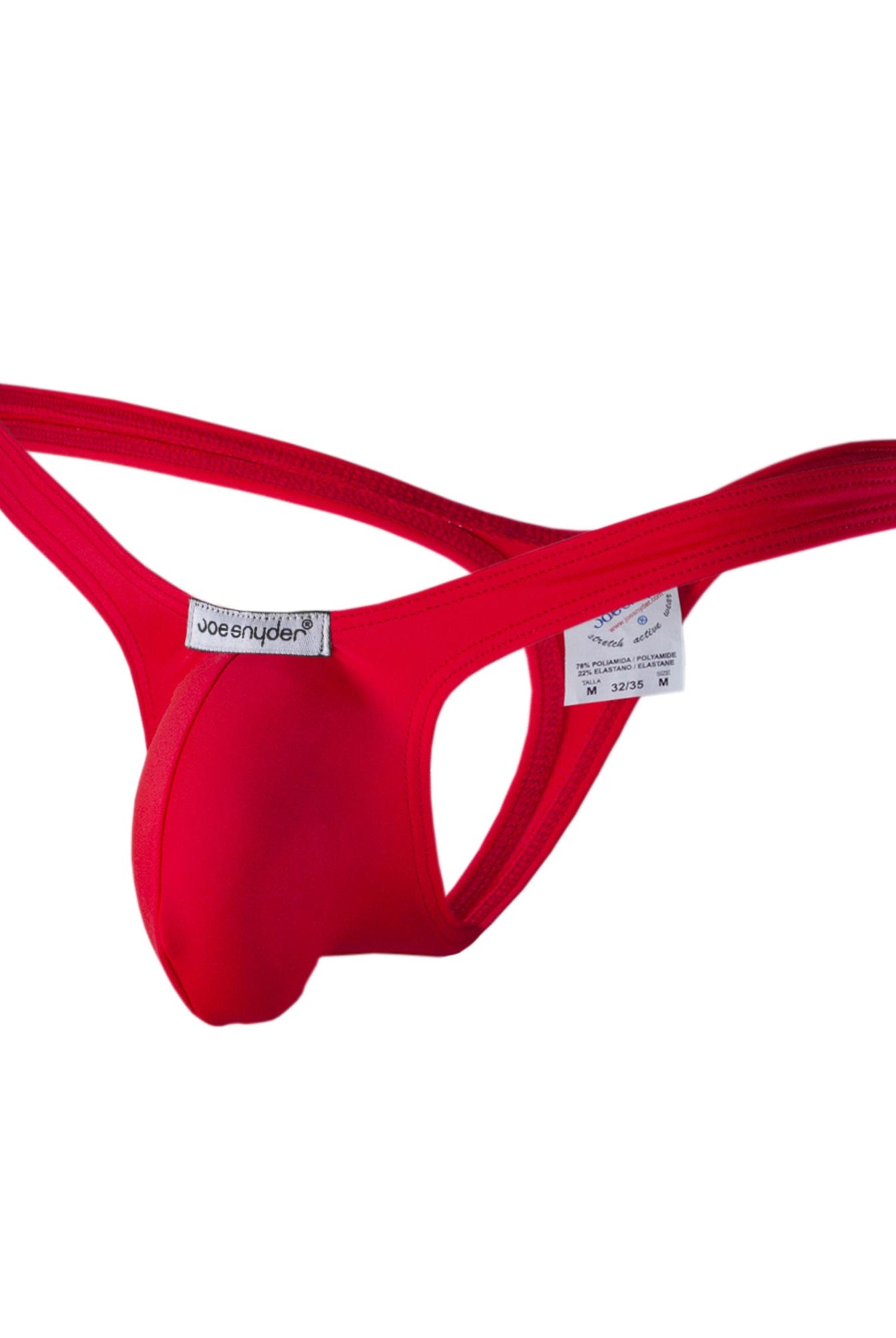Joe Snyder Polyester Bulge Tanga Watermelon