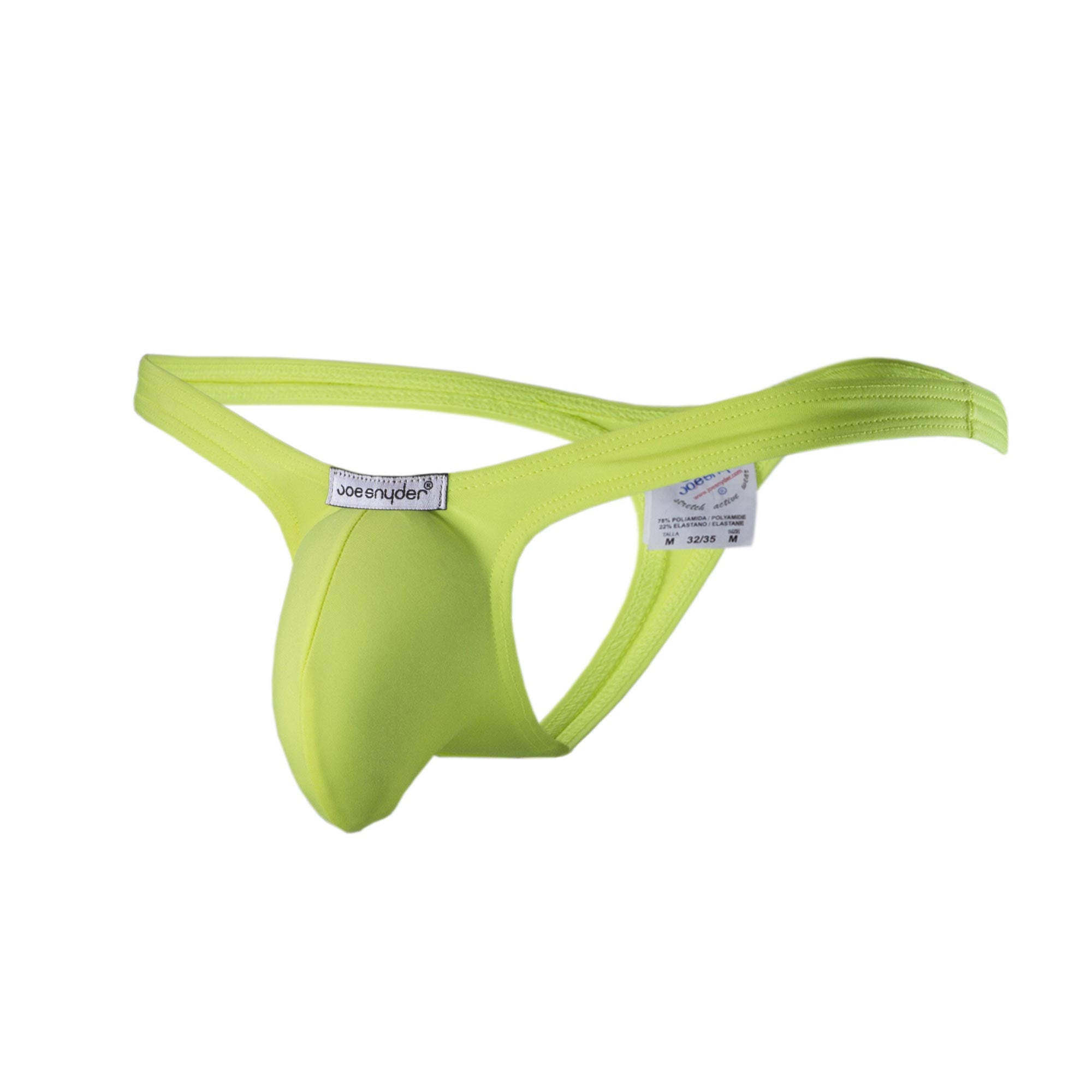 Joe Snyder Polyester Bulge Yellow