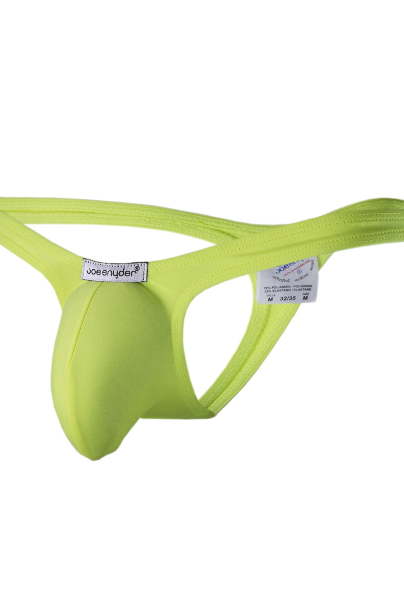Joe Snyder Polyester Bulge Yellow