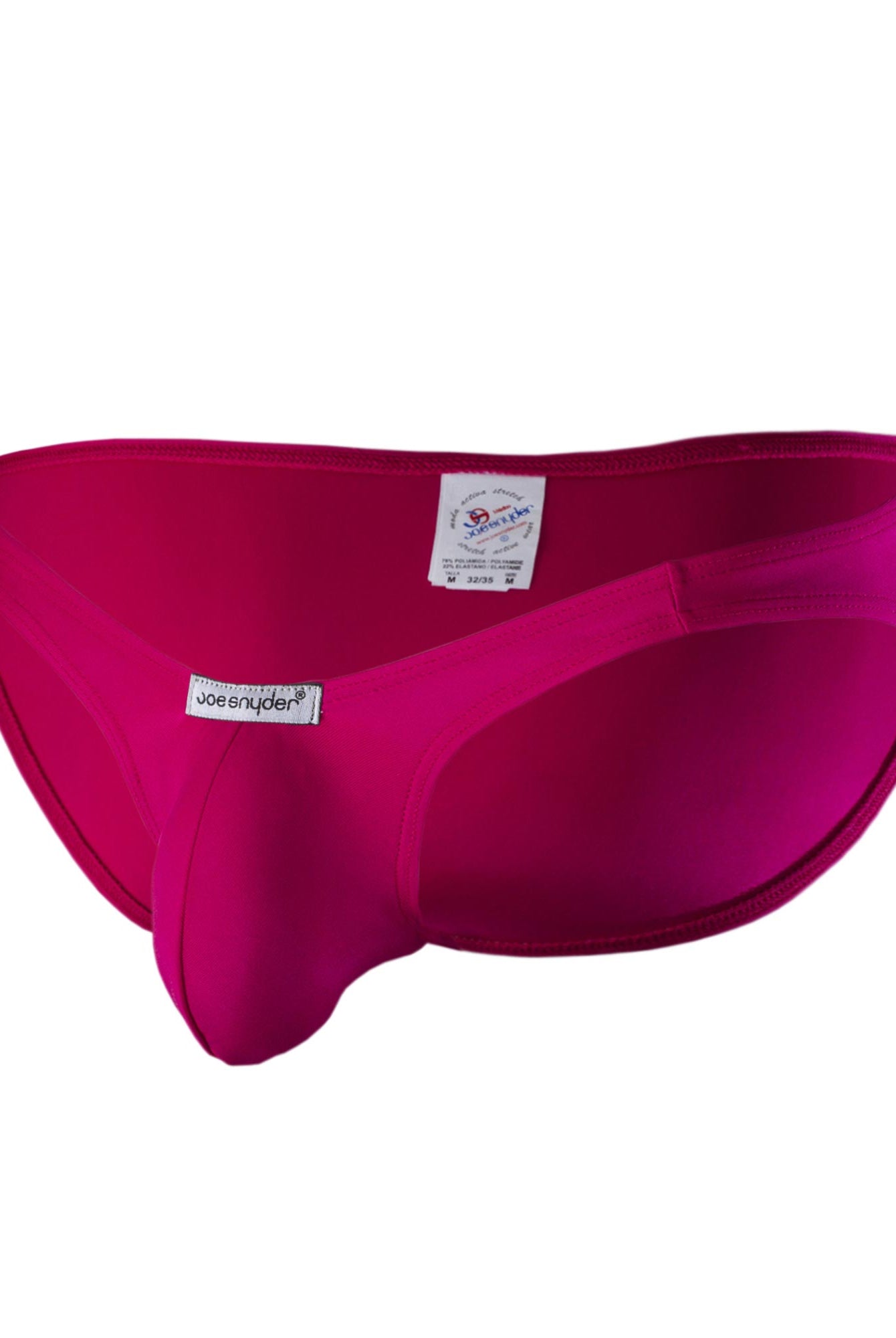 Joe Snyder Polyester Bulge Full Bikini Fuchsia