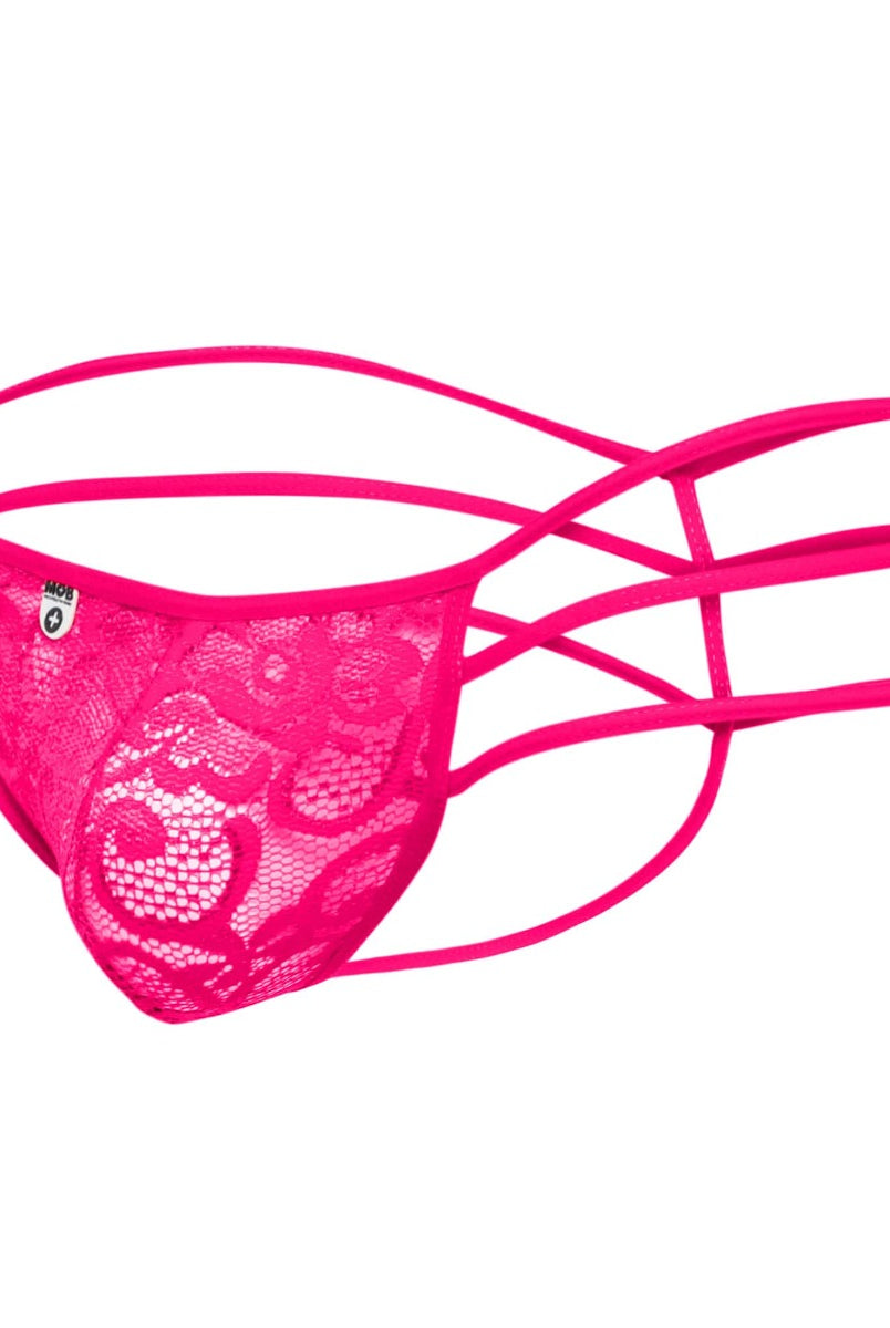 MOB Men's Lace Pouch Thong