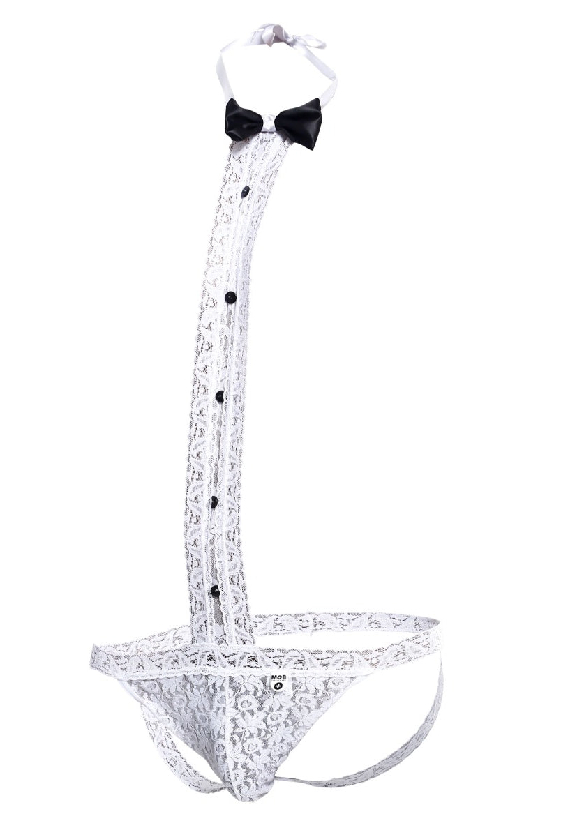 MOB Tuxedo Lace Thong