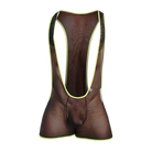 MOB Singlet-BlackLime-Small