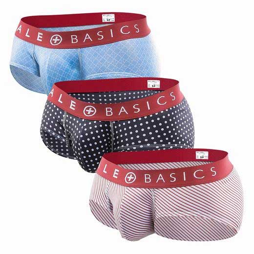 MaleBasics Mens Brief 3-Pack New