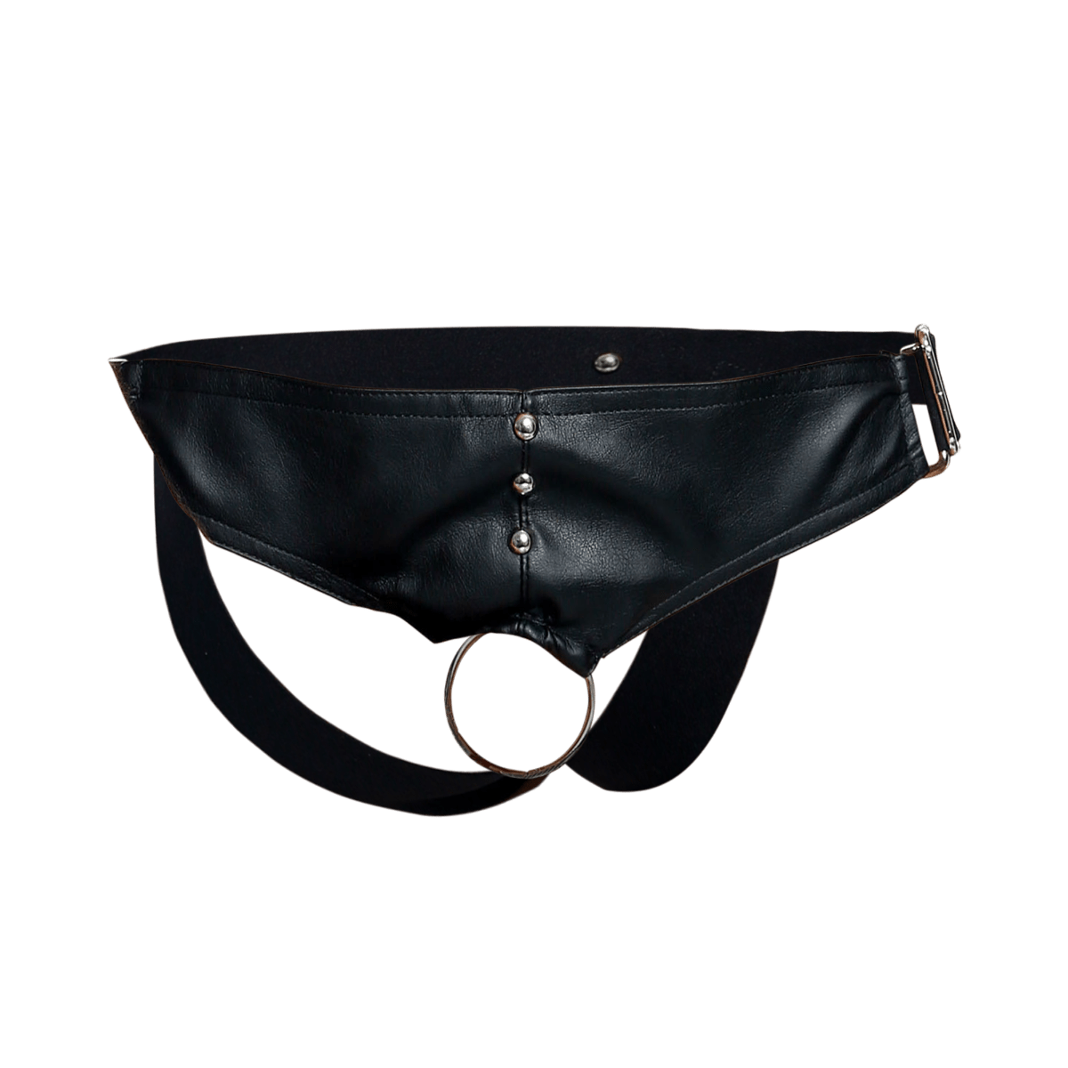 C-Ring Jockstrap Faux Leather by DNGEON