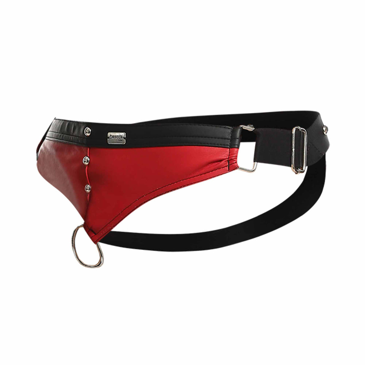 C-Ring Jockstrap Faux Leather by DNGEON