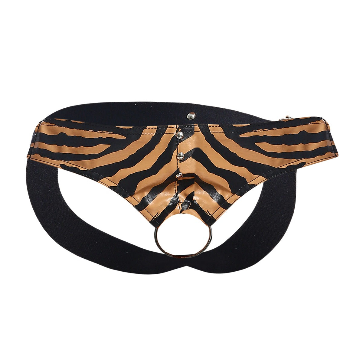 C-Ring Jockstrap Animal Faux Leather by DNGEON