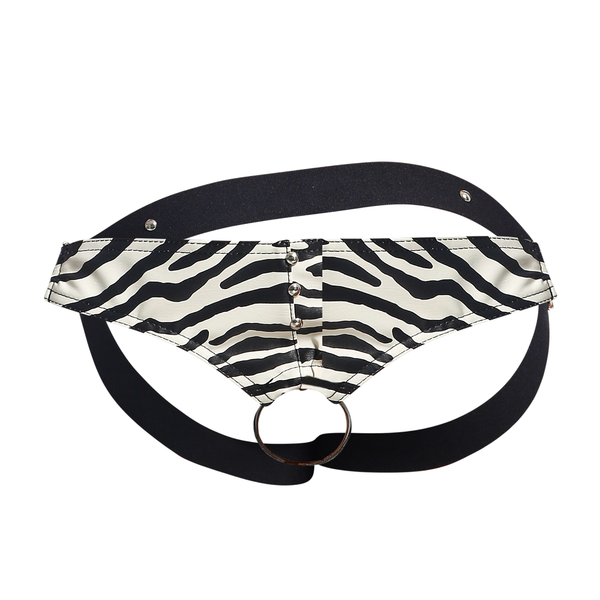 C-Ring Jockstrap Animal Faux Leather by DNGEON