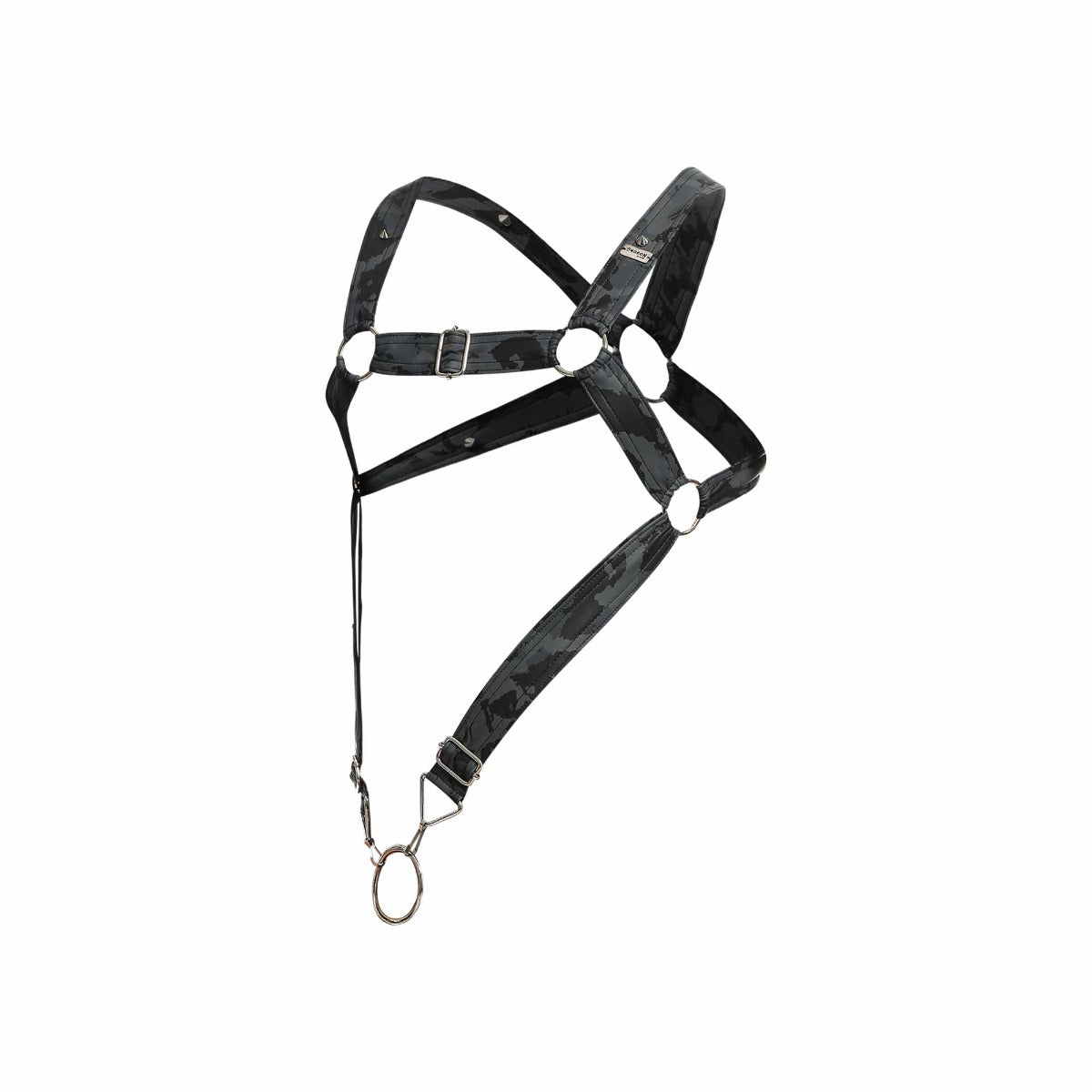 Cross Ring Harness Faux Leather by DNGEON