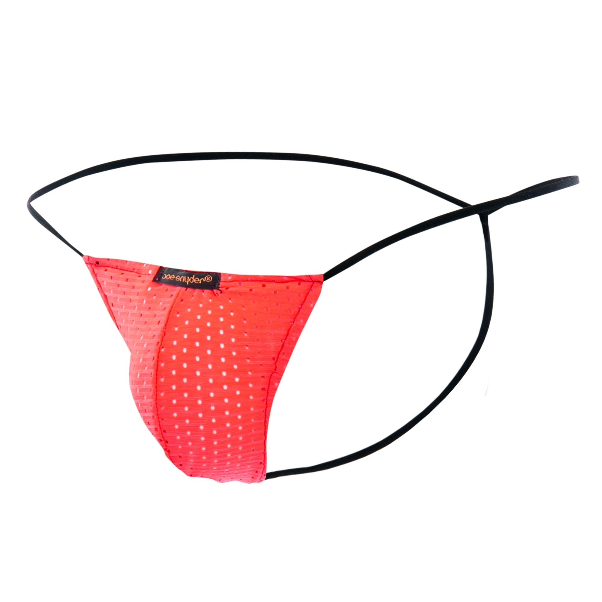 Joe Snyder G-String Holes-One Size-Coral