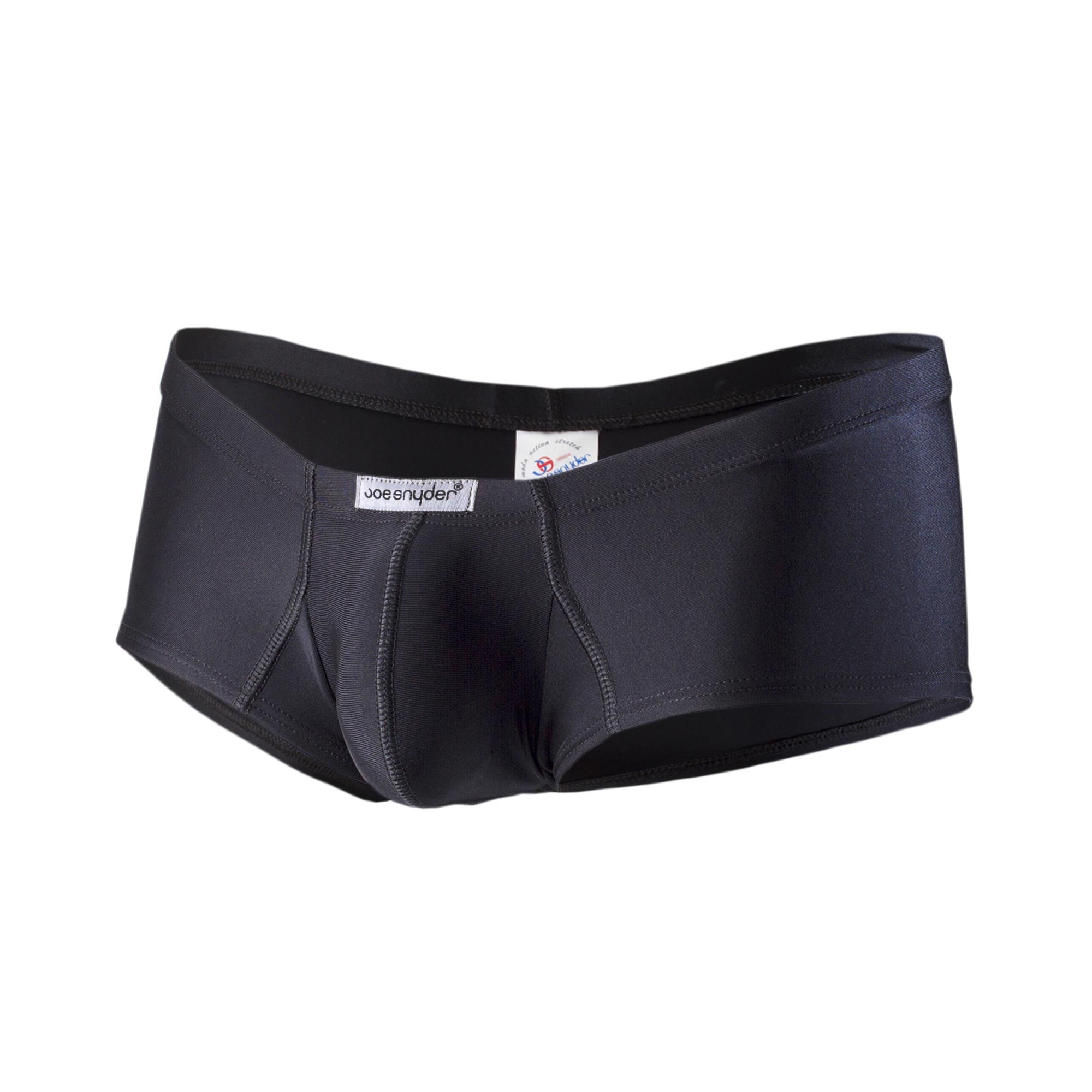 Joe Snyder Polyester Cheek Boxer Black  