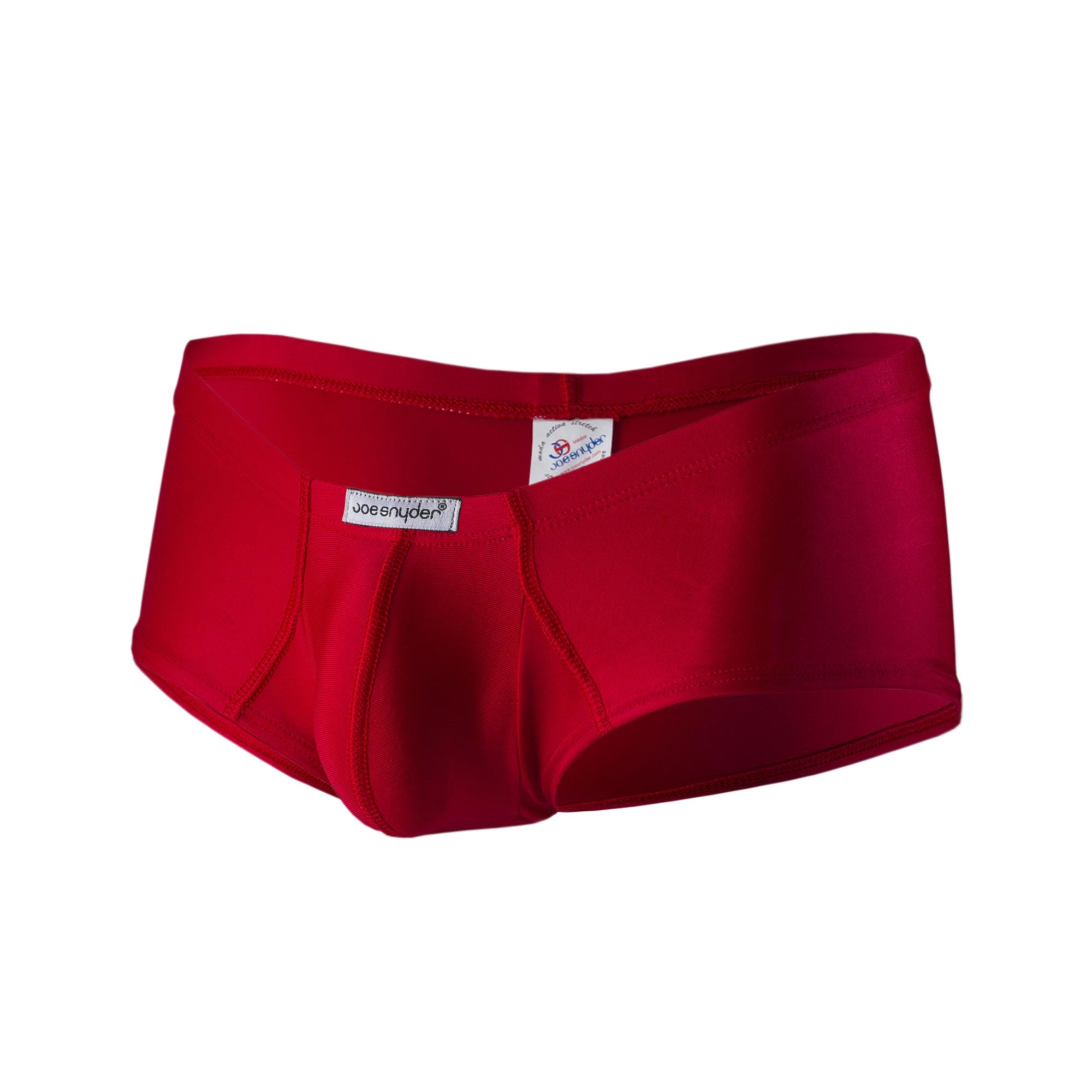 Joe Snyder Polyester Cheek Boxer Red