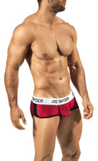 Joe Snyder Activewear Mini Shorty-Small-Wine