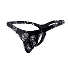 Joe Snyder Polyester Bulge Tanga Skulls