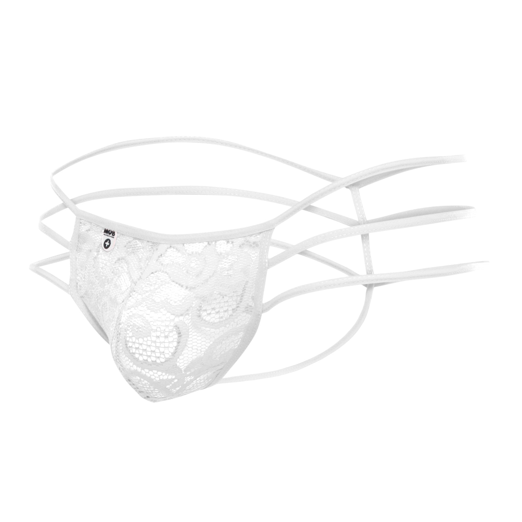 MOB Men's Lace Pouch Thong