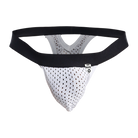 MOB Mesh Y Thong-White-Large/X-Large