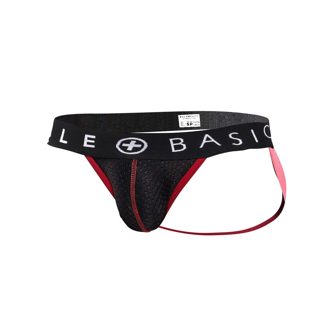 MaleBasics Spot Jockstrap Black 