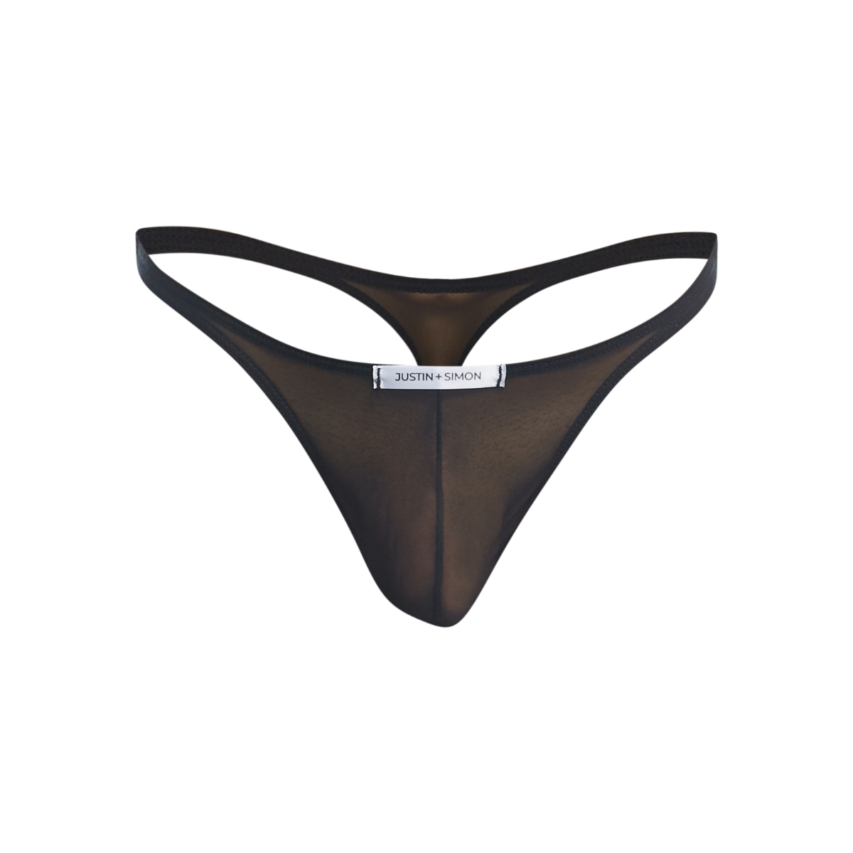 JUSTIN + SIMON Classic Tanga Mesh