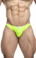 Alt Text:
Justin+Simon Men Classic Thong with a sexy cut design, offering both comfort and allure. Made with breathable fabric, features a supportive front pouch for a flattering lift. Versatile as both underwear and swimwear with non-see-through materia