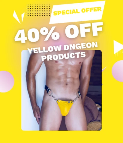 40% OFF on Dngeon in Yellow on Sale at Justin & Simon