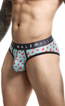 Malebasics Sexy Pouch Brief made of 78% Polyester and 22% Spandex, designed for optimal comfort and fit, ideal for extended workdays.